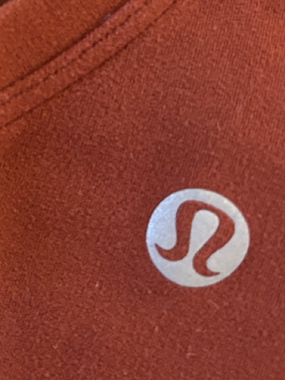 lululemon Rust Red Racerback Tank Top - Picture 3 of 3